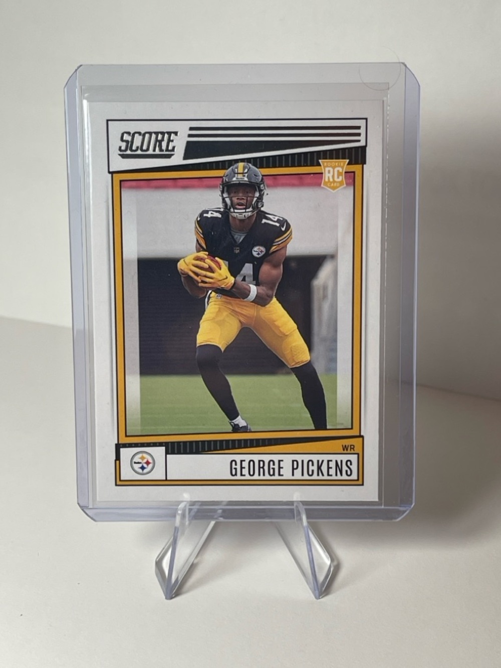 Panini Black & Gold George Pickens Card Back